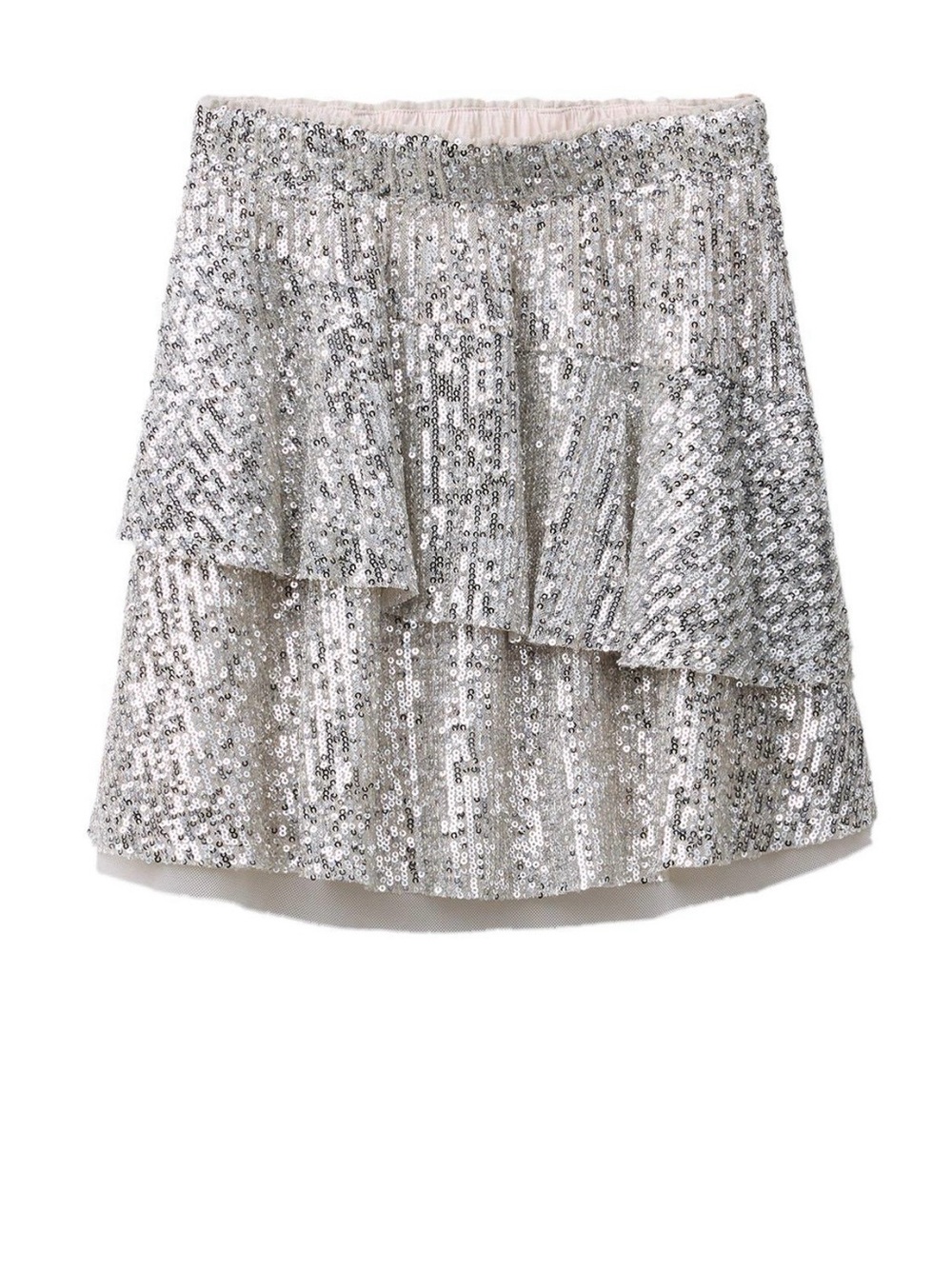 Zara skirt gold new